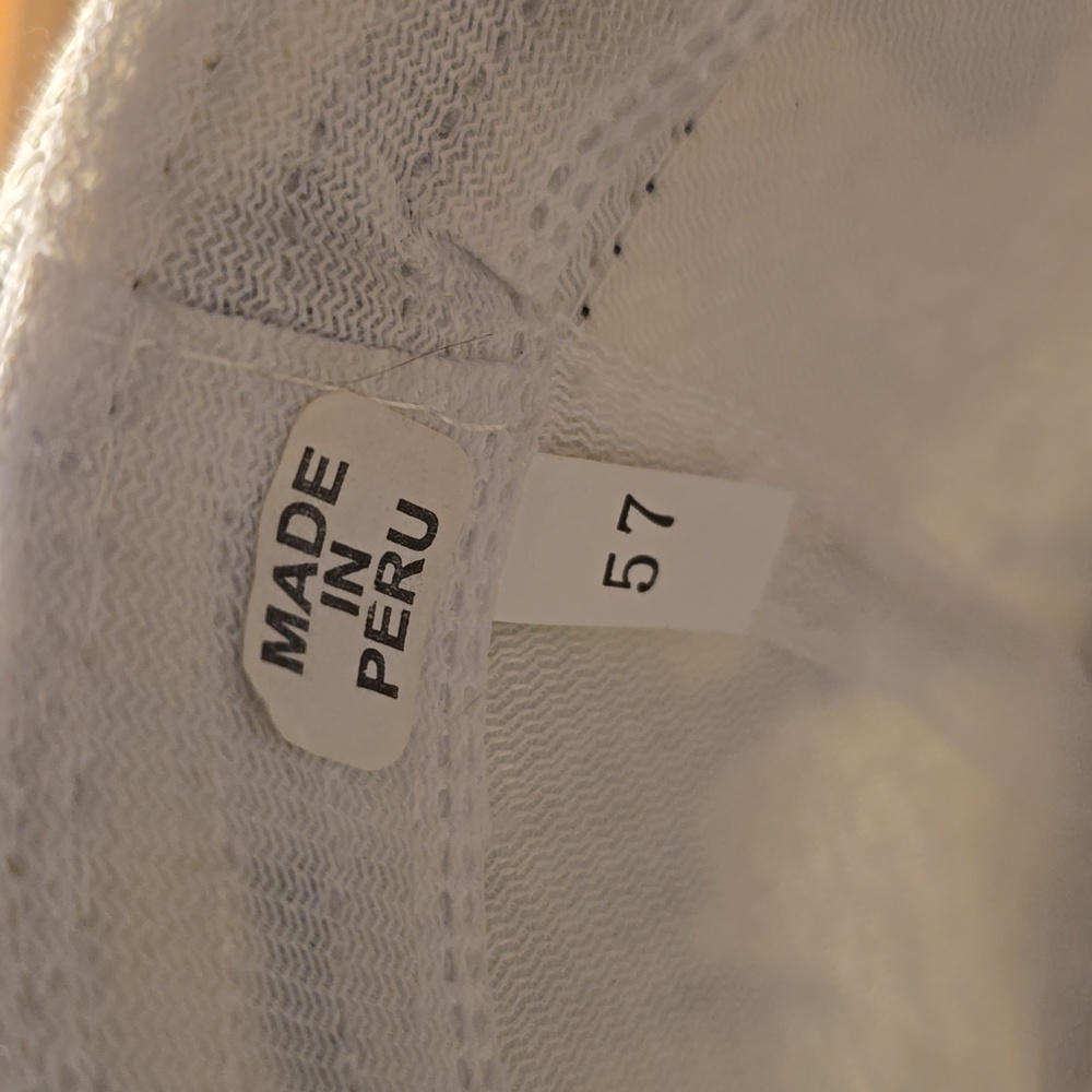 Peruvian Shark Print Fedora Hat - Picture 2 of 3